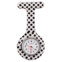(A03) Fashion Silicone Nurse Watch Unisex Casual Print Pocket Clocks  Hanging