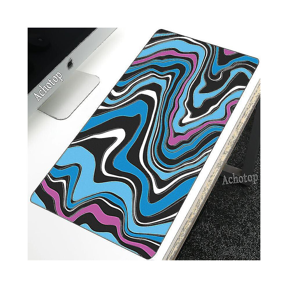 (7, 900X400x3mm) Strata Liquid 900X400 Mouse Pad Computer Laptop Anime Keyboard Mouse Mat Xxl Large Mousepad Keyboards Gamers Decoracion Desk Mat 9033322198439
