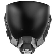 Tactical Cyberpunk Full Face Commander Mask Cosplay Halloween Mask W/ Antifog Lens Wargame Paintball Airsoft Accessories