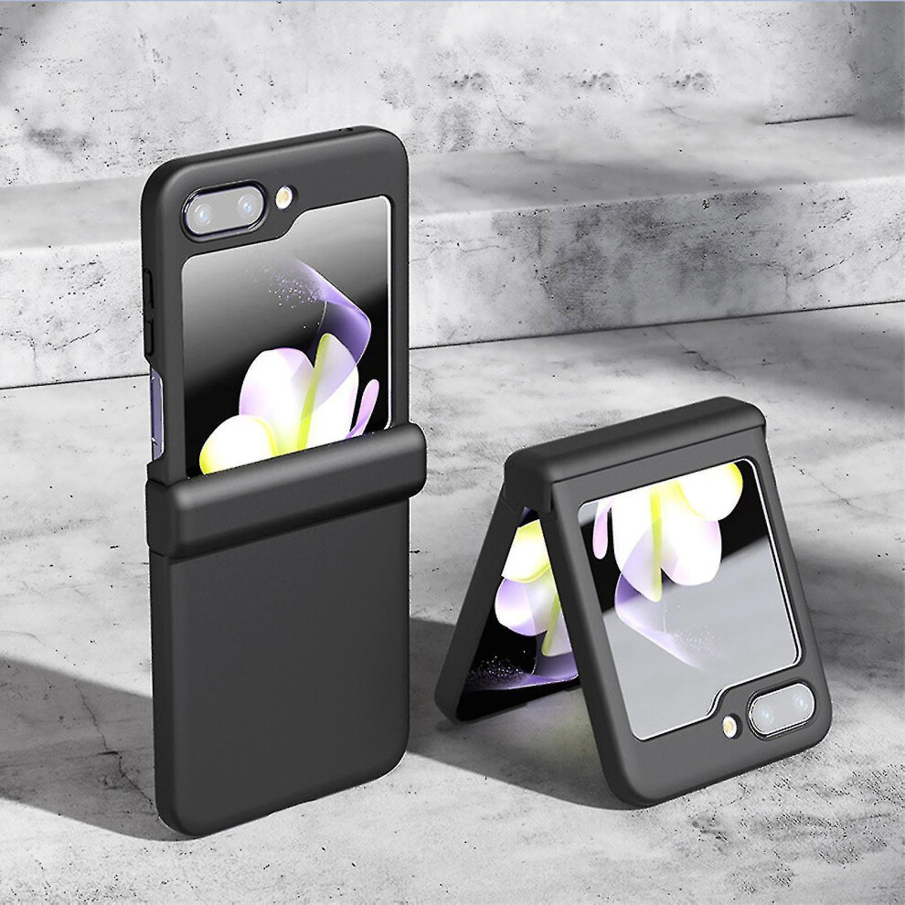 (Black) Galaxy Z Flip 5 Case, Samsung Z Flip 5 Case Hinge Protection Shockproof Protective Case For Galaxy Flip 5 5G Black 9171363050344