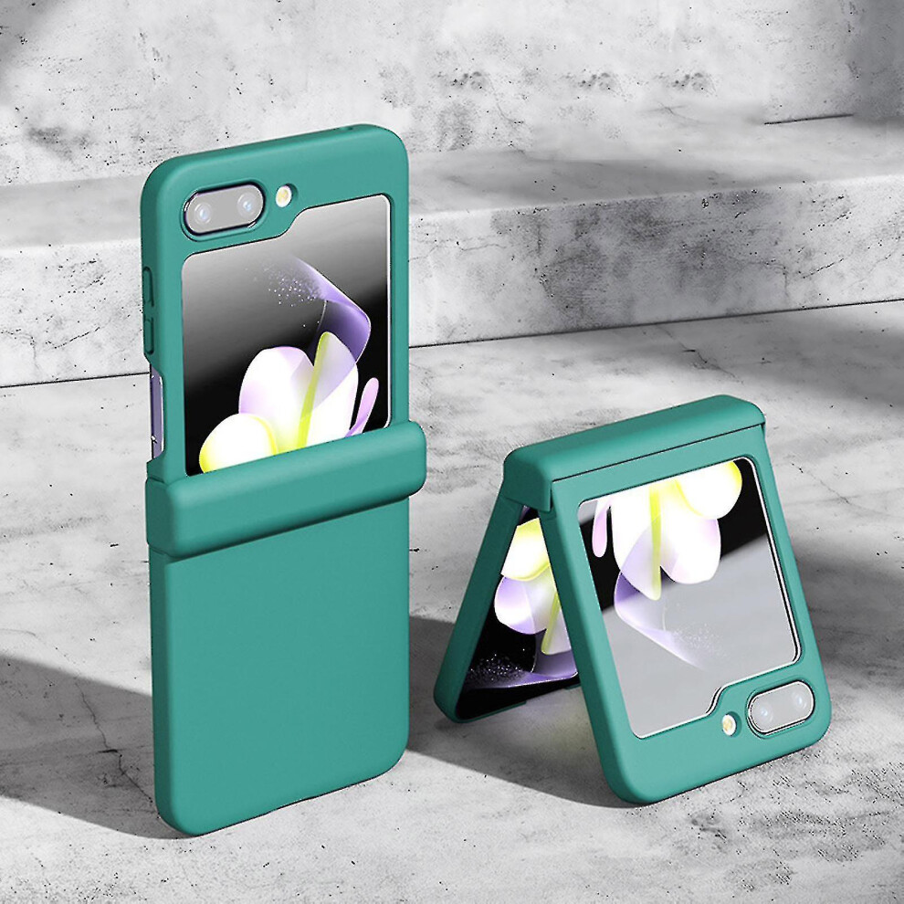 (Green) Galaxy Z Flip 5 Case, Samsung Z Flip 5 Case Hinge Protection Shockproof Protective Case For Galaxy Flip 5 5G Green 9171363050412