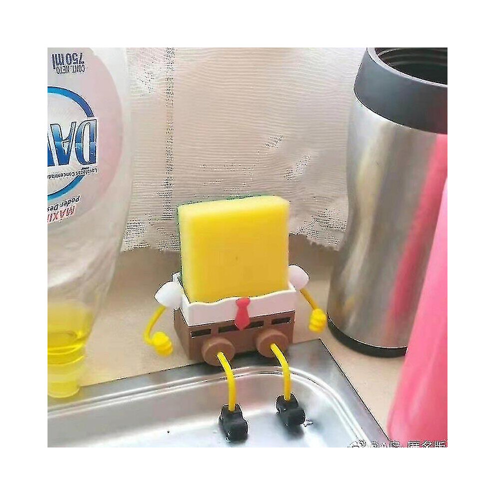Cartoon Cute Sponges Holder Interesting Sponge Sink Drain Racks Storage Basket Household Supply Kitchen Accessory Sink Rag