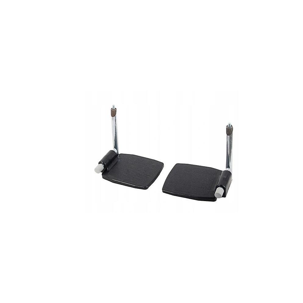 Wheelchair Accessories Foot Pedals With Poles A Pair Of Wheelchair Footrests