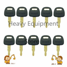 10 Pcs H800 Heavy Equipment Ignition Key For Hitachi Zaxis Excavator High Quality