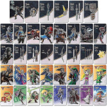 38 Pcs Zelda Amiibo S - Zelda Amiibo - Zelda And Pent Nfc Tags Amiibo - For Switng Game S