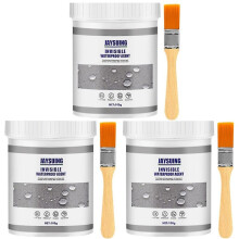3pcs Invisible Waterproof Bonding Wall Adhesive Sealant Anti-leakage Agent With Brush