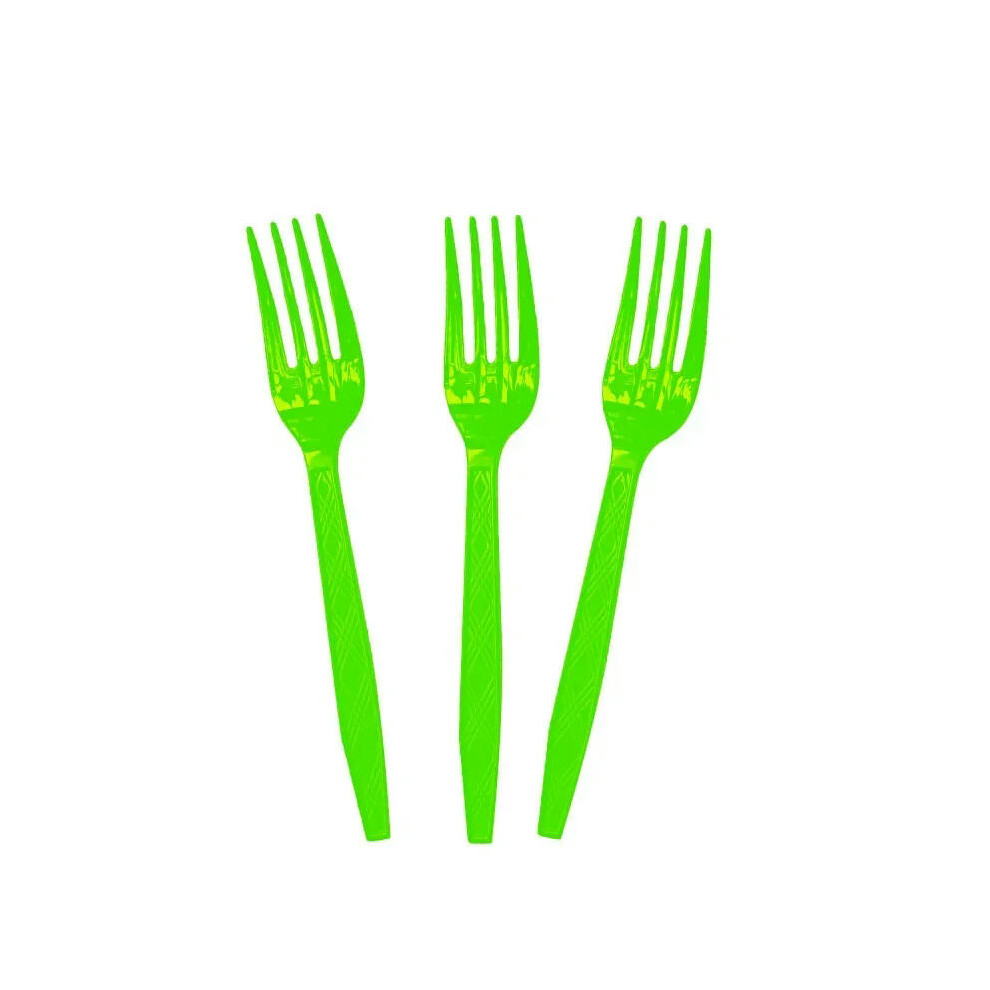 (24pcs fork) Disney Children's Birthday Party Dinosaur Theme Disposable Dinner Plate Party Cutlery Set