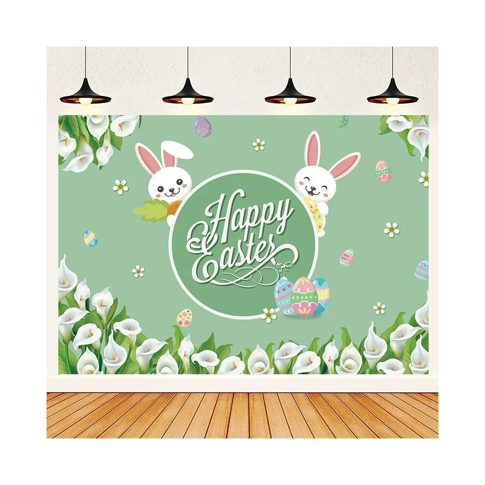 (1pcs  Background) Disney Cartoon Rabbit Easter Theme Cake Dinner Plate Children's Birthday Party Decoration Paper Napkins Disposable Tableware