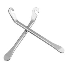Tire Iron Spoons Changing Tire Lever Bar Set Of 2 Tire Repair Tool Kit Changer Remove Tyre Heavy Duty Metal Steel