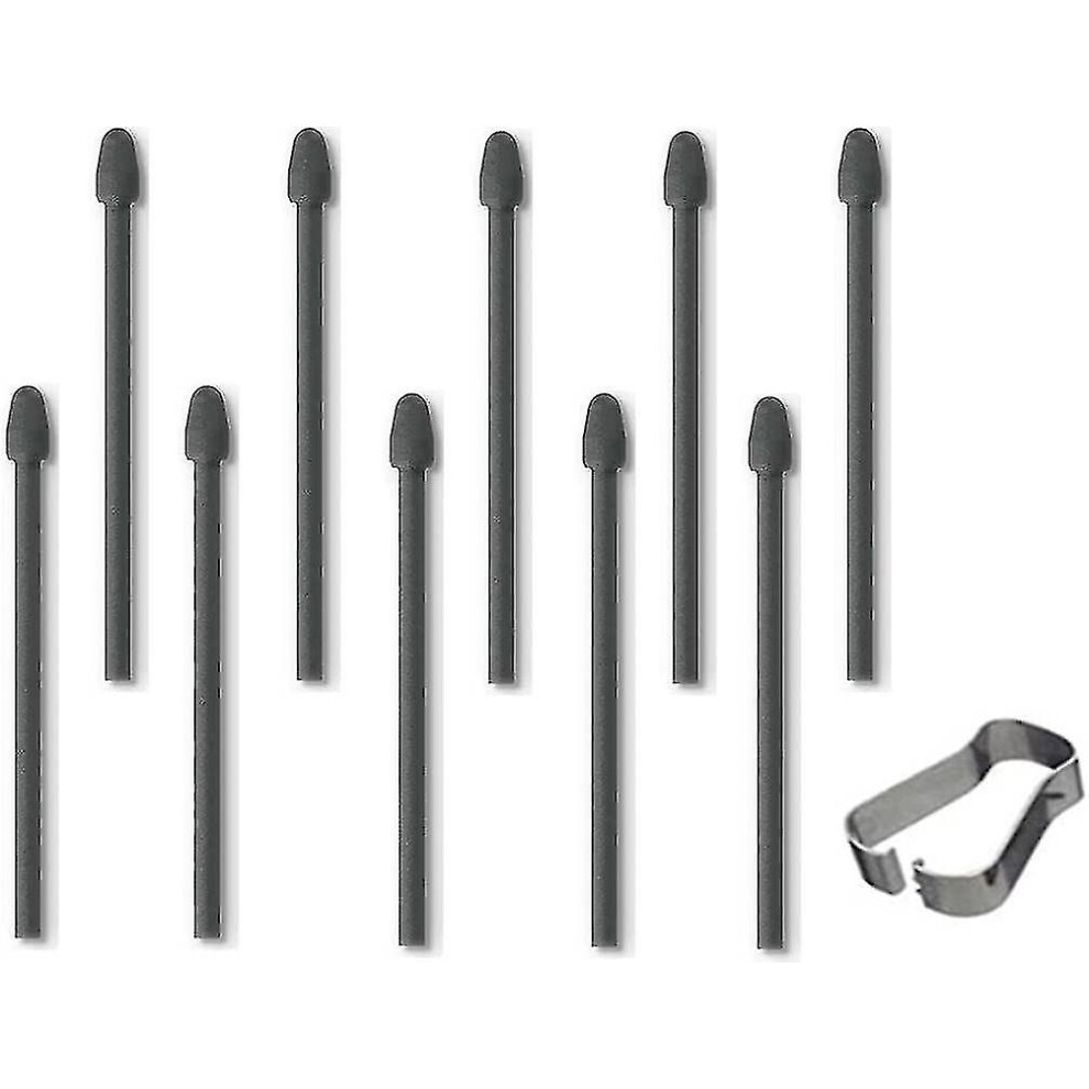 10Pcs Marker Pen Tips/Nibs Replacement For Boox Pen2 Pro, Tab X,Max Lumi2, Note Air2, Note Air2 Plus, Nova Air C Stylus Pen (10Pcs Tips/Black) Black 6956163236838