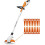100er-Pack Stihl Polycut 2-2 Langlebige Nylon-Klingen für Rasentrimmer 2