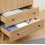 Scandinavian Storage Wardrobe Rustic Double 2 Door Cupboard Clothes Rail Solid Wood Leg 3