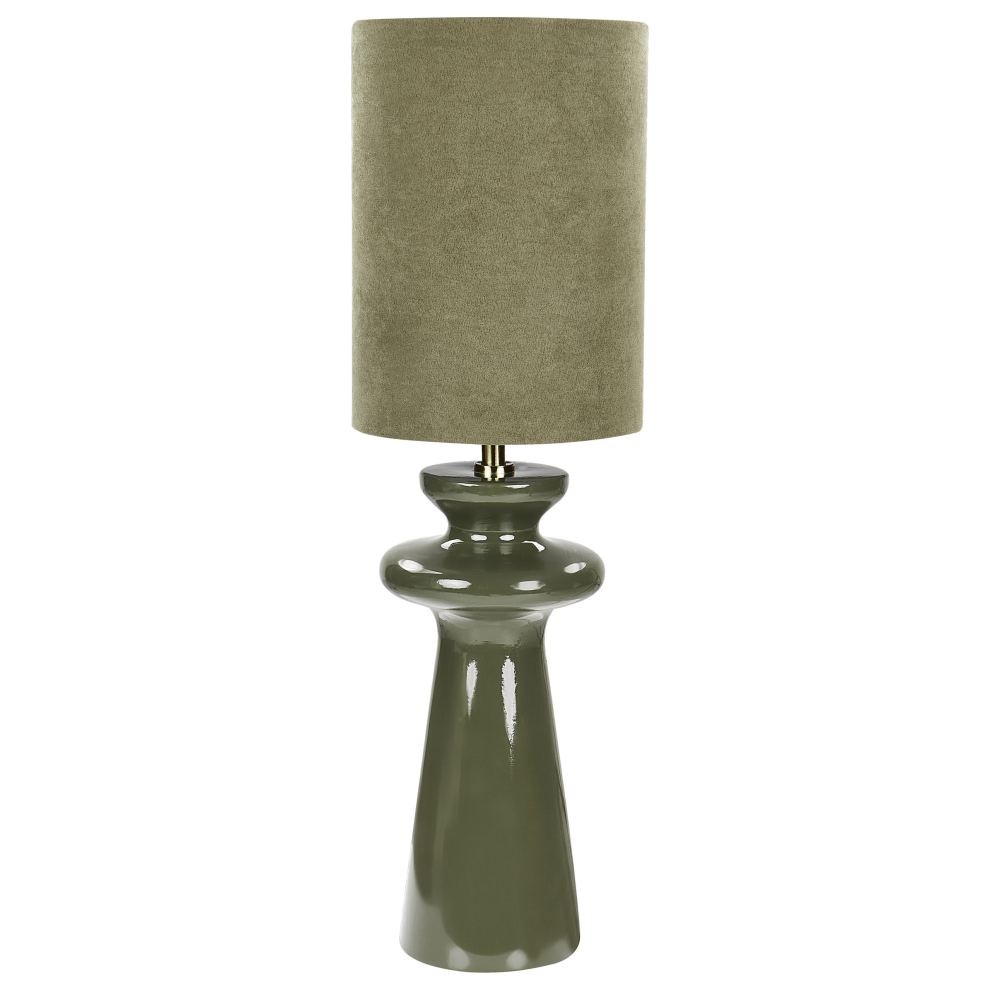 Table Lamp OTEROS Olive Green