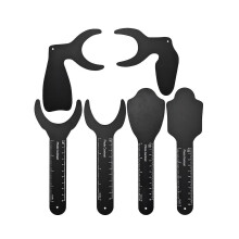 6 Pcs Dental Contraster Intraoral Photographic Dental Black Background Board Dental Photo Kit