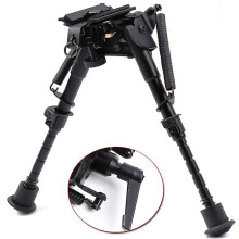 6-9 Inch Harris Bipod High Shockproof Swivel Bipods Mount