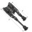 6-9 Inch Harris Bipod High Shockproof Swivel Bipods Mount 5
