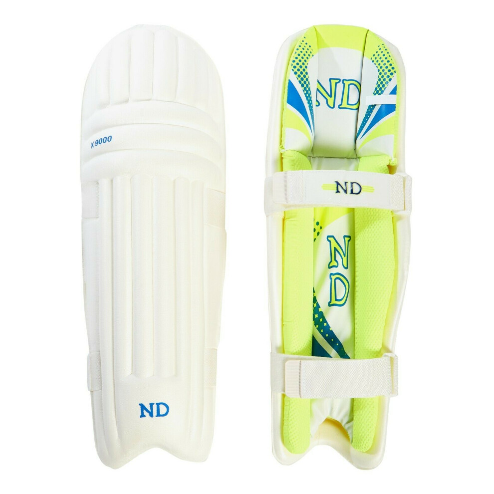 (Mens Ambi) ND Cricket Batting Leg Guards Tendulkar Style Batsman Pads Boys Youths Mens 2019