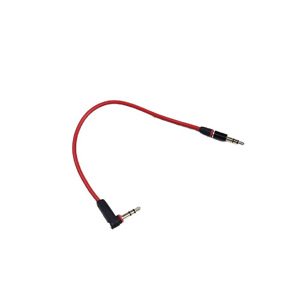 3.5Mm Short 20Cm Jack To Jack Aux Cable Male To Male Stereo Audio Cables Cord Shytmv Red 9171363131791