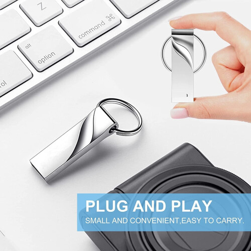 High-speed flash drive Waterproof memory stick metal USB flash drive 1