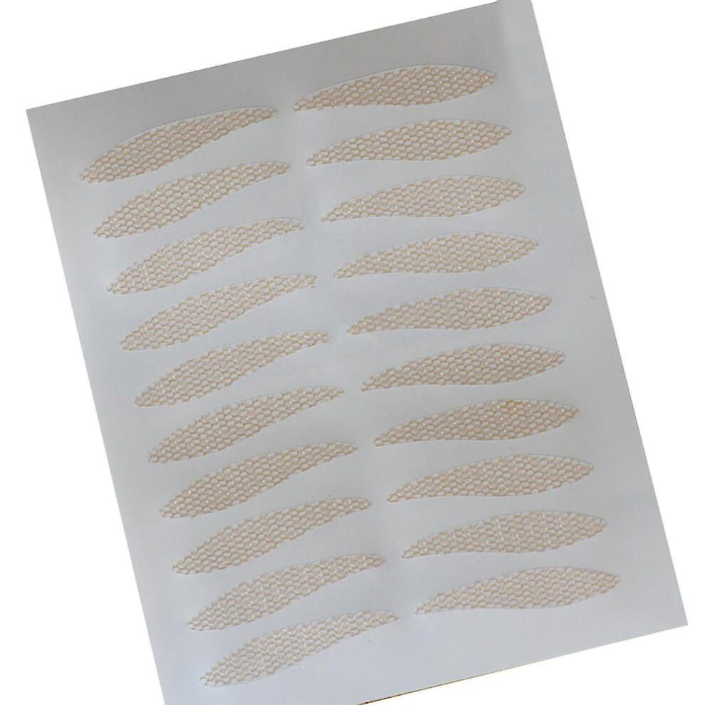 Waterproof Invisible Double Eyelid Stickers, Natural Fiber Sticky Eyelid Tape Stickers, Instant Eyelid Lift Without Surgery