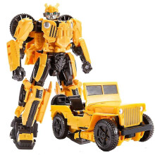 (Jeep) New Transformat Toys Boy Alloy Edit Anime Act Toy Car