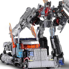 (Black Truck) New Transformat Toys Boy Alloy Edit Anime Act Toy Car