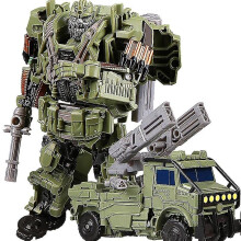 (Artillery car) New Transformat Toys Boy Alloy Edit Anime Act Toy Car