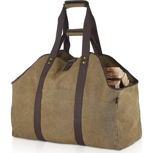Extra Large Firewood Carrier Log Basket Firewood Bag