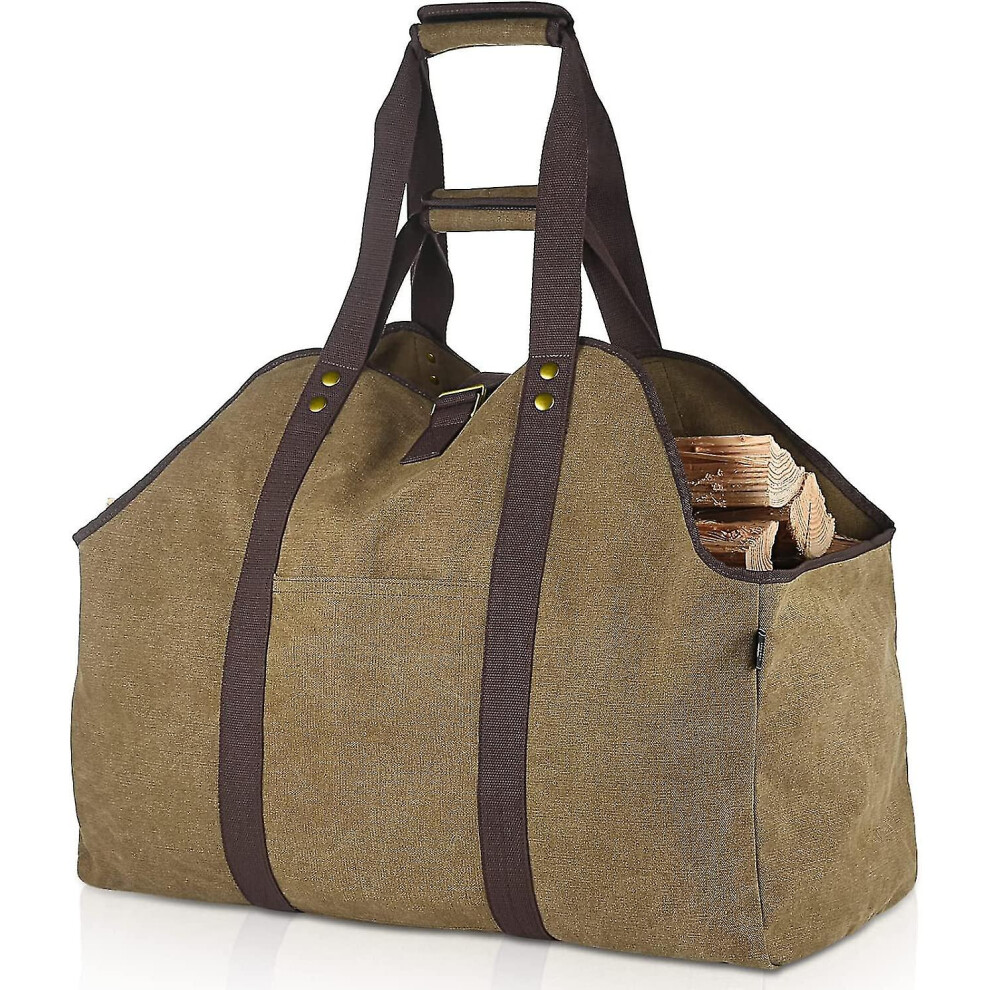 Extra Large Firewood Carrier Log Basket Firewood Bag