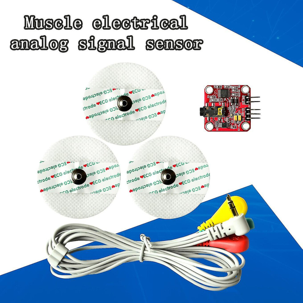 Muscle Signal Sensor Emg Sensor For Arduino 9171363156596