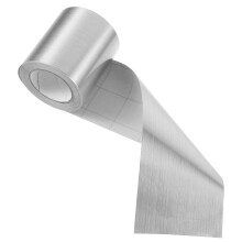 (Silver) 1 Roll Molding Trim Self-adhesive Peel And Stick Trim Wall Corner Molding Trim 5m