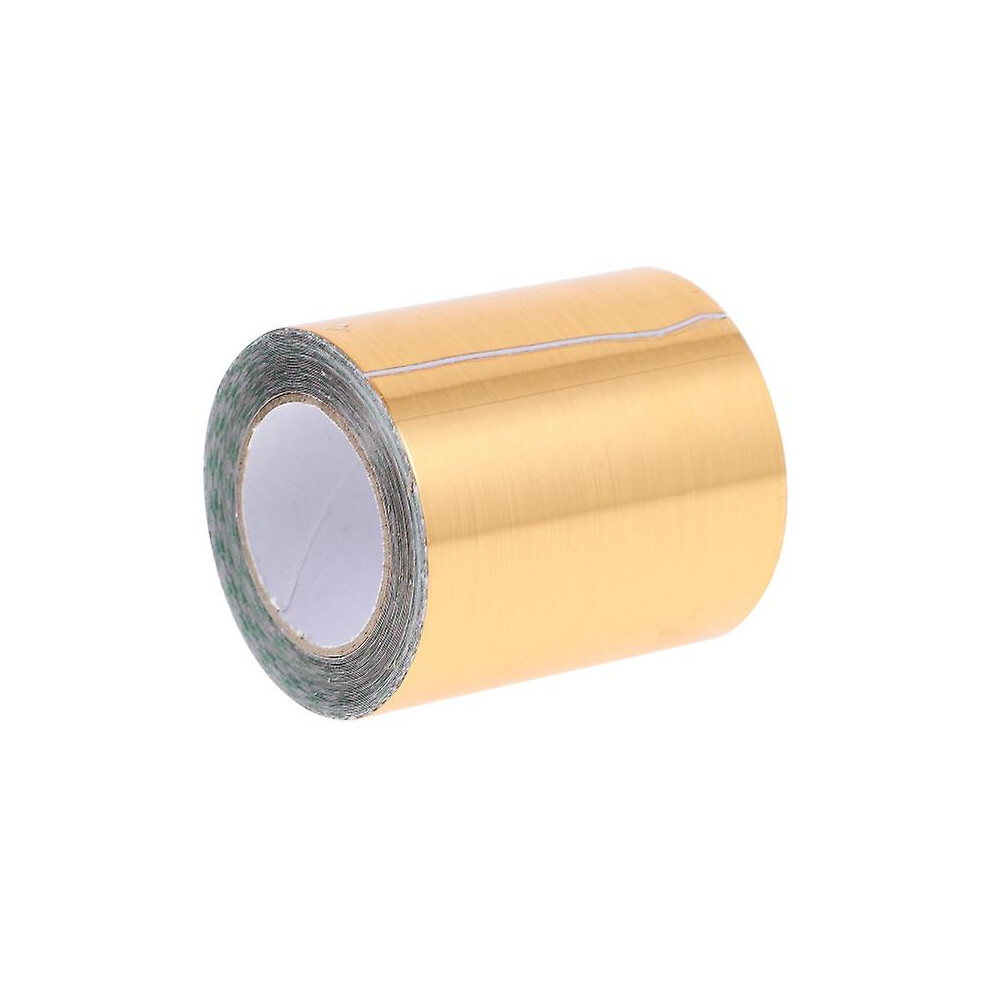 (Golden) 1 Roll Molding Trim Self-Adhesive Peel And Stick Trim Wall Corner Molding Trim 5M 6956163244758
