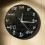 Black Math Wall Clock Clock Living Room Bedroom 2
