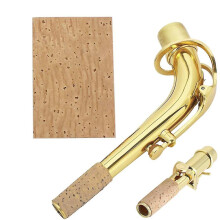 2mm Neck Cork Sheet Soprano Alto Sax Saxophone Clarinet Joint Neck Corks Natural Kit