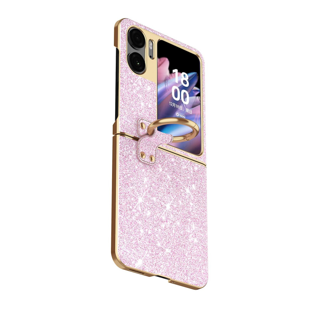 (Pink) Plating Gradient Case For Oppo Find N2 Flip Pink 9033322221601