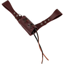 Medieval Belt Frog Belt Leather Frog Costume Accessory Frog Holder Rapier Knight Belt Frog Medieval