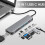 macbook adapter multiport, 6 in 1 USB C HUB Adapter 4