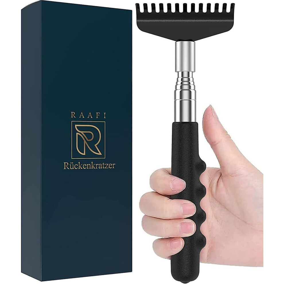 Large Robust Back Scratcher For Smooth Scratching Against Itching. Back Scratcher For Men And Women With Extra Wide Head For Maximum Scratching Surfac