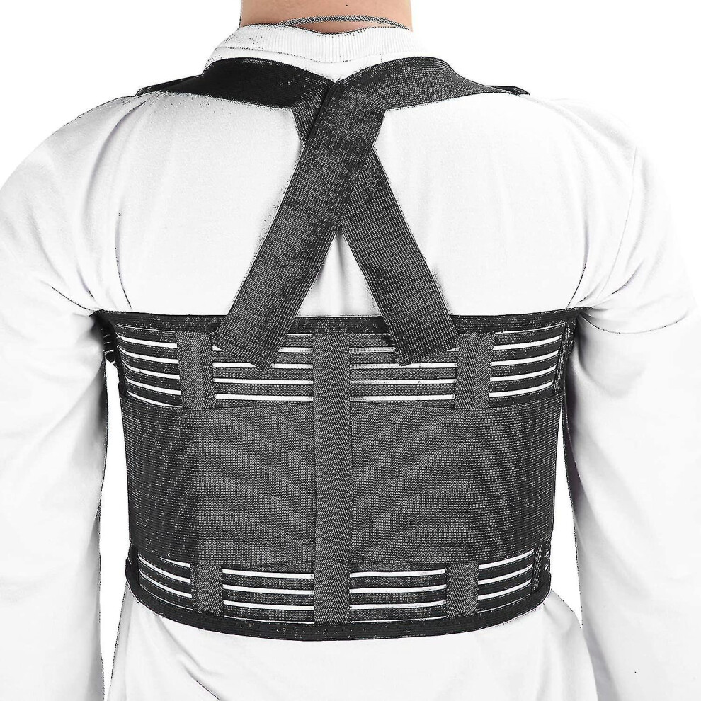 (S) Rib Fracture Support Brace, Breathable Rib Fracture Fixed Belt