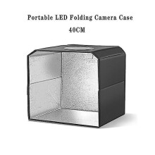 (25cm) Led Studio Case Lightbox Folding Mini Photo Studio Photography Lighting Shooting Tent Box For Artisans Artistsn