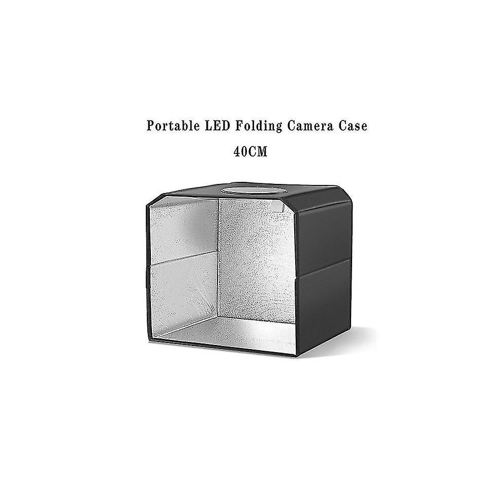 (30Cm) Led Studio Case Box Folding Mini Photo Studio Photography Ing Shooting Tent Box For Artisans Artistsn Light 9171363174071