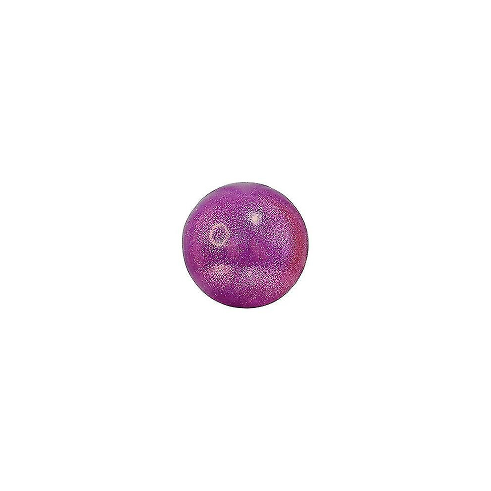 (, 18Cm) 15/18Cm Explosion-Proof Girl Gymnastics Ball Training For Kids Dance Practice Exercise Competition Rhythmic Gymnastics Ball Purple