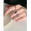 3Pcs/set Round Ring Resizable Opening Fashion Design Women 1