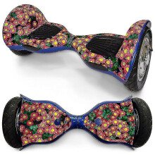 (TNSBW10inch0118) 10 Inches 2 Wheels Self Balancing Electric Scooter Hoverboard Wrap Cover Sticker Protecter Mini Hover Colorful Decoration Paper Tangrui