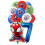 (5) 12pcs/set Spidey And His Amazing Friends Balloon Set Children Birthday Party Supplies Baby Shower Boy Party Decoration Globes 2