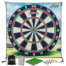 Chip N' Stick Golf Games With Chip N' Stick Golf Balls - Giant Size Targets With Chipping Mat - Choose Classic Or Darts