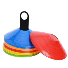50pcs Sports Rugby Training Discs Markers Fitness Exercise Cones
