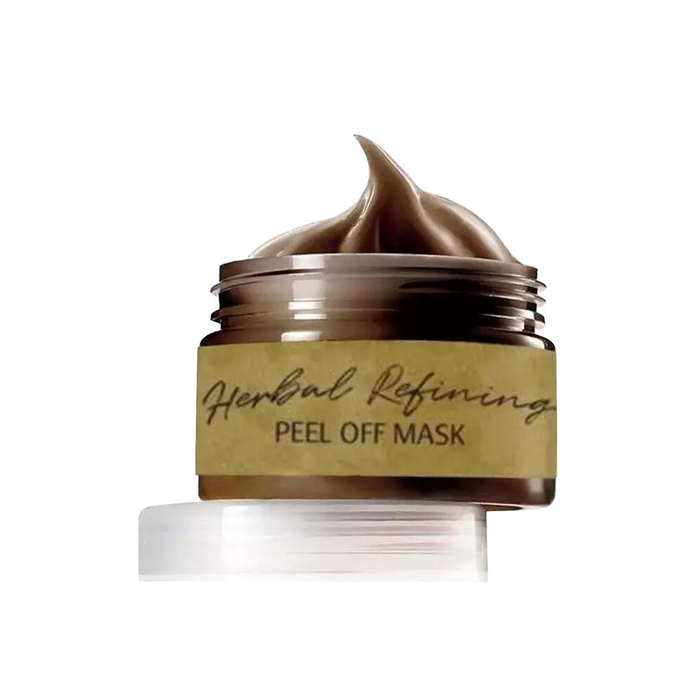 Black Herbal Refining Peel-Off Mask Tear-Type To Mask Paste Tear Pull Mask Paste 80G