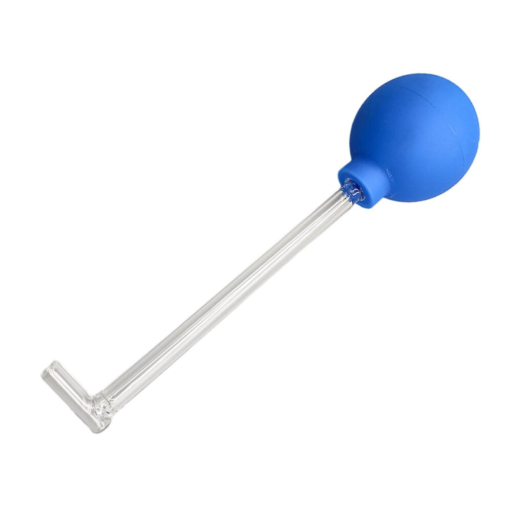 (Blue Flat) Portable Tonsils Stone Remover With Right Angle Tube Easy Carry Tonsillolith Stone Remover For Adults Use