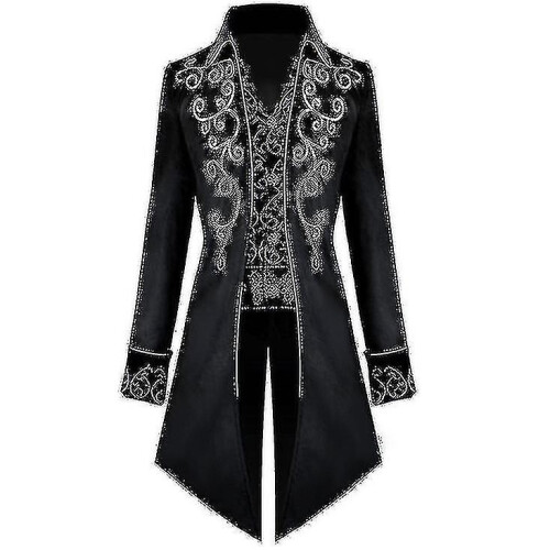 9/o - Finance Apocrypha En's Edieval Steapunk Tailcoat Victorian